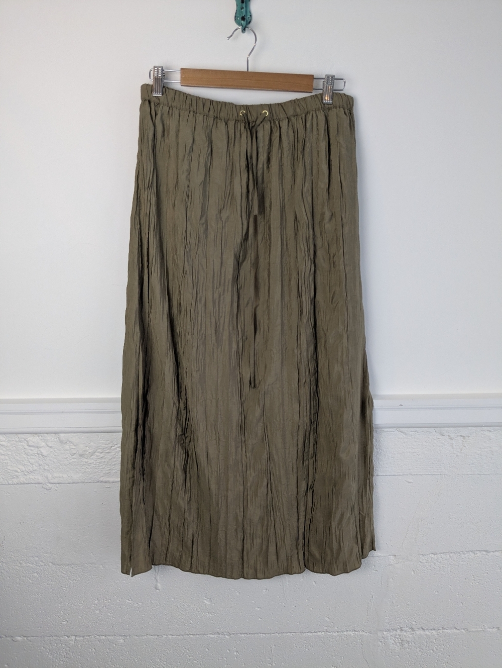 J.Crew • Crinkle Maxi Skirt